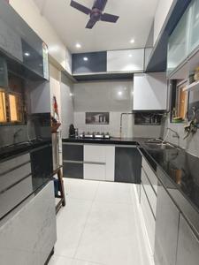Kitchen Image of 850 Sq.ft 2 BHK Apartment / Flat for rent in Vedant Shree Gopinath Sublime, Kalwa Thane for Rs. 45000