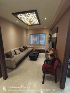 Hall Image of 1860 Sq.ft 4 BHK Apartment / Flat for rent in Tirath Devi Apartment, Rajarhat Kolkata for Rs. 37000