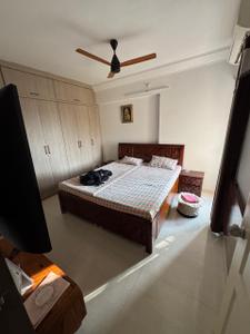 Bedroom Image of 1000 Sq.ft 2 BHK Apartment / Flat for rent in Arihant Aarohi, Shilgaon Thane for Rs. 29000