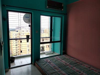 Bedroom Image of 780 Sq.ft 2 BHK Apartment / Flat for rent in New Town Kolkata for Rs. 18000