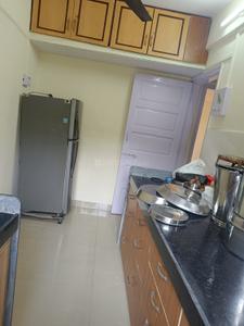 Kitchen Image of 750 Sq.ft 1 BHK Apartment / Flat for rent in Vashi Navi Mumbai for Rs. 40000
