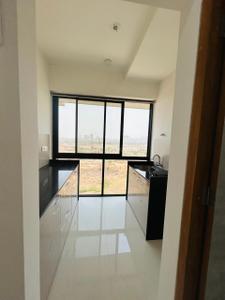 Kitchen Image of 860 Sq.ft 1 BHK Apartment / Flat for rent in Marathon Nexworld Aura, Dombivli East Thane for Rs. 13000