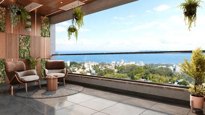 Balcony Image of 2723 Sq.ft 3.5 BHK Builder Floor for sale in Panjim Goa for Rs. 63000000