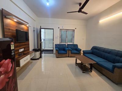 Hall Image of 756 Sq.ft 1 BHK Apartment / Flat for rent in Mahadevapura Bengaluru for Rs. 28000