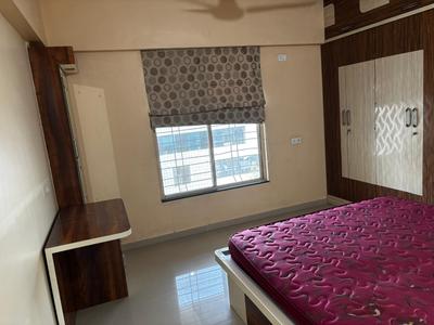 Bedroom Image of 1062 Sq.ft 2 BHK Apartment / Flat for rent in Kate Puram, Pimple Gurav Pune for Rs. 25000