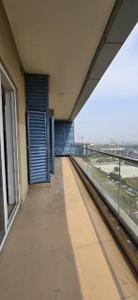 Balcony Image of 1380 Sq.ft 2 BHK Apartment / Flat for rent in Supertech Supernova, Sector 94 Noida for Rs. 54500