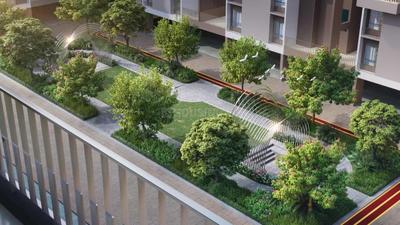 Balcony Image of 960 Sq.ft 3 BHK Apartment / Flat for sale in F Residences Merlin Phase 1, Rajarhat Kolkata for Rs. 12300000