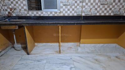 Kitchen Image of 1250 Sq.ft 3 BHK Apartment / Flat for rent in gokul dham, Keshtopur Kolkata for Rs. 21000