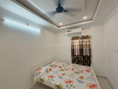 Bedroom Image of 700 Sq.ft 1 RK Apartment / Flat for rent in Puppalaguda Hyderabad for Rs. 25000