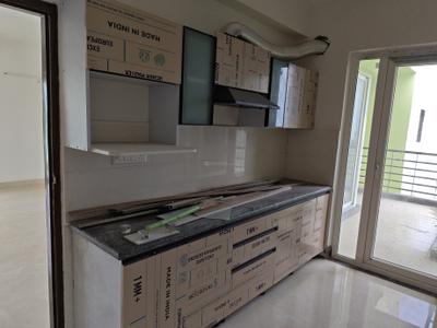 Kitchen Image of 2100 Sq.ft 3 BHK Apartment / Flat for rent in Sushant Golf City Lucknow for Rs. 30000