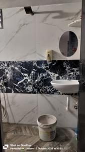 Bathroom Image of 200 Sq.ft 1 RK Independent House for rent in Sukhliya Indore for Rs. 6500