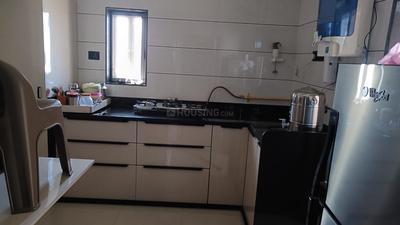 Kitchen Image of 1200 Sq.ft 2 BHK Independent House for rent in Patel Colony Jamnagar for Rs. 16000