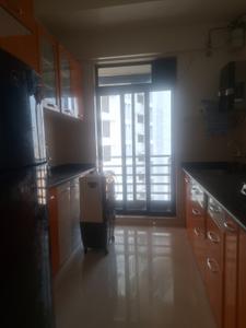 Kitchen Image of 1580 Sq.ft 3 BHK Apartment / Flat for rent in Vijay Residency, Hiranandani Estate Thane for Rs. 47000
