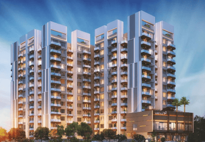Image of 776 Sq.ft 1 BHK Apartment / Flat for sale in La Mer Regency, Panvel, Navi Mumbai for Rs. 6600000