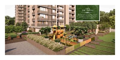 Image of 2400 Sq.ft 4 BHK Apartment / Flat for rent in Shivalik Green View, Shantigram, Ahmedabad for Rs. 45000