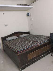 Bedroom Image of 800 Sq.ft 1 RK Builder Floor for rent in Alaknanda New Delhi for Rs. 15000