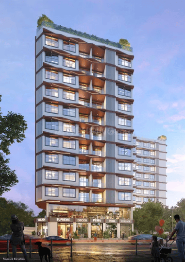 Image of 554 Sq.ft 1 BHK Apartment / Flat for sale in Codename HiFi Living, Andheri East, Mumbai for Rs. 12700000