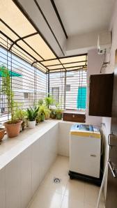 Balcony Image of 1050 Sq.ft 2 BHK Apartment / Flat for rent in Chhani Vadodara for Rs. 25000