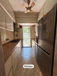 Kitchen Image of 1200 Sq.ft 3 BHK Apartment / Flat for rent in Malad West Mumbai for Rs. 95000