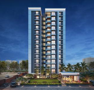 Image of 1750 Sq.ft 3 BHK Apartment / Flat for sale in Prestige Mirana, Palanpur, Surat for Rs. 7710000