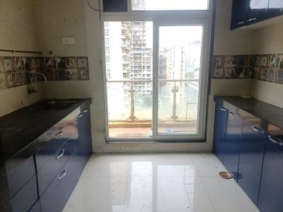 Kitchen Image of 1100 Sq.ft 2 BHK Apartment / Flat for rent in Paradise Sai Symphony, Kharghar Navi Mumbai for Rs. 45000