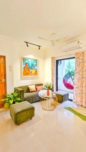 Hall Image of 1200 Sq.ft 2 BHK Apartment / Flat for rent in Marna Siolim Goa for Rs. 70000