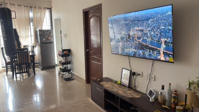 Living Room Image of 1200 Sq.ft 2 BHK Apartment / Flat for rent in HBR Layout Bengaluru for Rs. 32000
