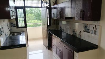 Kitchen Image of 1450 Sq.ft 2 BHK Apartment / Flat for rent in Diamond Sukrit Apartments, Vrindavan Yojana Lucknow for Rs. 17000