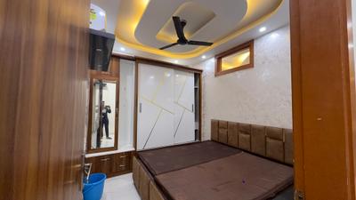 Bedroom Image of 630 Sq.ft 2 BHK Builder Floor for rent in Dwarka Mor New Delhi for Rs. 19500