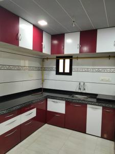 Kitchen Image of 1500 Sq.ft 2 BHK Builder Floor for rent in Adajan Surat for Rs. 15000