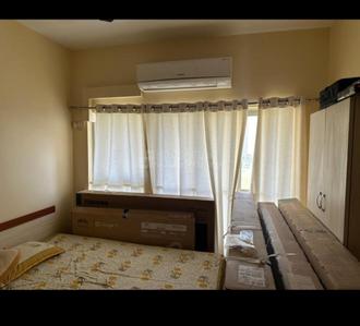Bedroom Image of 1260 Sq.ft 2 BHK Apartment / Flat for rent in Adani Meadows Phase 2 Tower D E &amp; F, Shantigram Ahmedabad for Rs. 40000