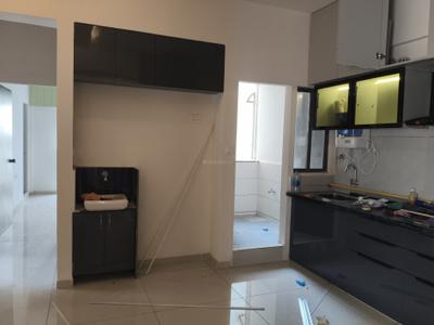 Kitchen Image of 1200 Sq.ft 3 BHK Apartment / Flat for rent in Unique Shantam Nirvanta, Chhani Vadodara for Rs. 30000