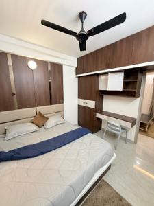 Bedroom Image of 621 Sq.ft 1 BHK Builder Floor for rent in Koramangala Bengaluru for Rs. 35000