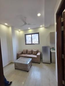 Hall Image of 600 Sq.ft 1 BHK Builder Floor for rent in Ramesh Nagar New Delhi for Rs. 20300