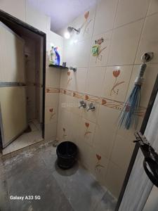 Bathroom Image of 290 Sq.ft 1 RK Builder Floor for rent in Airoli Navi Mumbai for Rs. 13000