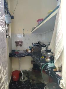 Kitchen Image of 300 Sq.ft 1 RK Apartment / Flat for rent in Katwaria Sarai New Delhi for Rs. 9000