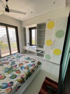 Bedroom Image of 1900 Sq.ft 3 BHK Apartment / Flat for rent in Tirupati Balaji Fortune, Anandvalli Nashik for Rs. 45000