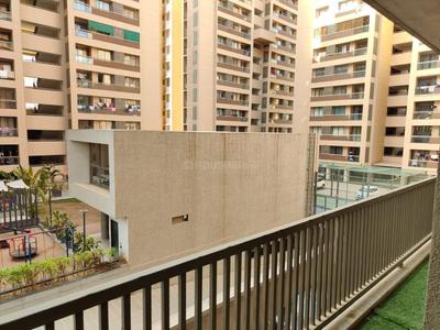 Balcony Image of 1800 Sq.ft 3 BHK Apartment / Flat for sale in Tragad Ahmedabad for Rs. 11000000