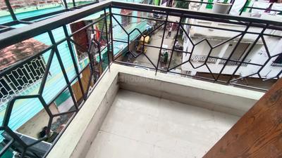 Balcony Image of 1380 Sq.ft 3 BHK Apartment / Flat for rent in Chinar Park Kolkata for Rs. 17000
