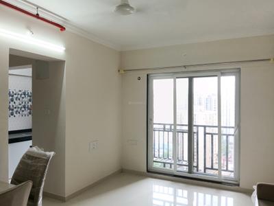 Living Room Image of 589 Sq.ft 1 BHK Apartment / Flat for rent in Raunak Bliss Phase A A3, Kasarvadavali Thane for Rs. 24222