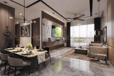 Hall Image of 700 Sq.ft 1 BHK Apartment / Flat for sale in Matrix Landmark, Pushpak Nagar Navi Mumbai for Rs. 4400000