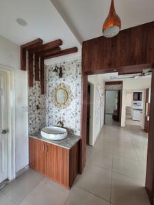 Bathroom Image of 1300 Sq.ft 3 BHK Apartment / Flat for rent in Kondapur Hyderabad for Rs. 48000