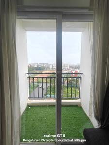 Balcony Image of 1025 Sq.ft 2 BHK Apartment / Flat for rent in Chokkanahalli Bengaluru for Rs. 32000