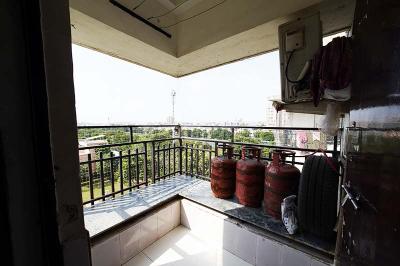 Balcony Image of 1017 Sq.ft 2 BHK Apartment / Flat for sale in Jasodanagr Ahmedabad for Rs. 4500000