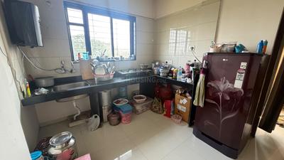 Kitchen Image of 600 Sq.ft 1 BHK Apartment / Flat for rent in Sadguru Anujai Residency, Pimple Nilakh Pune for Rs. 23000