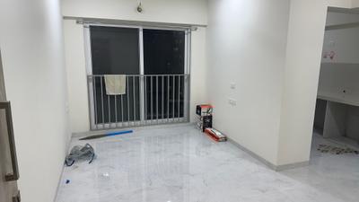 Living Room Image of 551 Sq.ft 1 BHK Apartment / Flat for rent in Swastik Platinum, Vikhroli East Mumbai for Rs. 40000