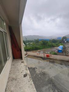 Balcony Image of 1207 Sq.ft 3 BHK Apartment / Flat for rent in Puraniks Tokyo Bay, Kasarvadavali Thane for Rs. 50000