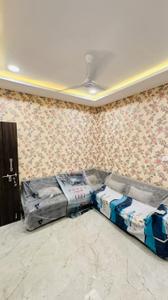 Living Room Image of 853 Sq.ft 1 BHK Builder Floor for rent in Indra Puri Colony Indore for Rs. 18000