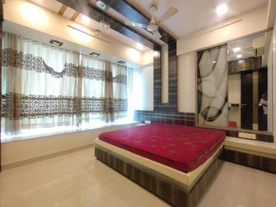 Bedroom Image of 1020 Sq.ft 2 BHK Apartment / Flat for rent in Nerul Navi Mumbai for Rs. 110000