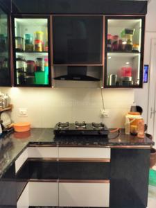 Kitchen Image of 1314 Sq.ft 4 BHK Builder Floor for sale in Dera Mandi New Delhi for Rs. 9800000
